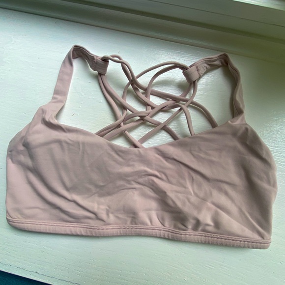 lululemon athletica Other - Lululemon Free to Be Wild Bra. Color “Pink Glow.” Luxtreme. Size 10
